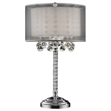 30" Moiselle Crystal Table Lamp