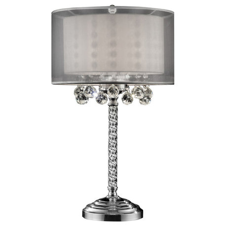 30" Moiselle Crystal Table Lamp