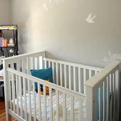 Quiet Nursery Paint Color - Mist and Whisper - Nursery Decor