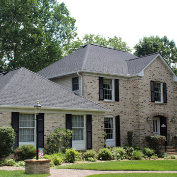 New GAF Timberline Charcoal Roof