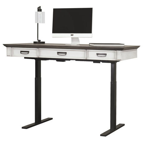 Martin Furniture Hartford Standing Desk, White