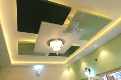 False ceiling and painting
