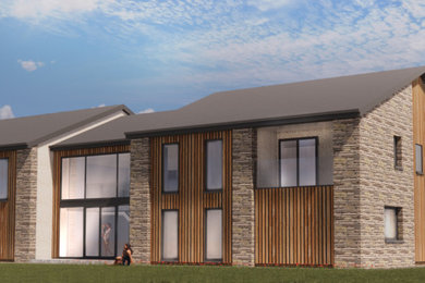 This is an example of a modern home in Wiltshire.