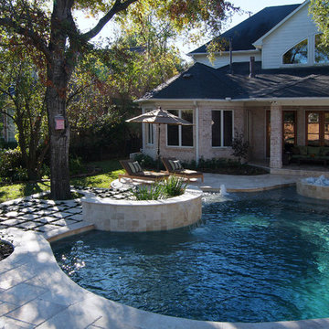 Elegant backyard space