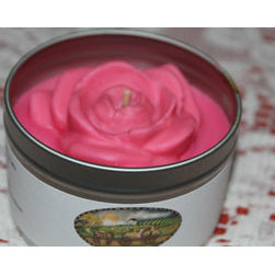 Fresh Cut Roses 8oz Soy Candle - Candles