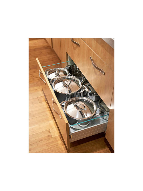 What is the best way to store pots, pans and lids
