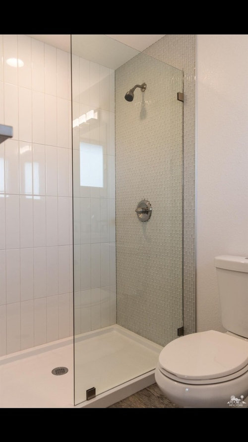 1 Inch Hexagon Or 2 Inch Hexagon In Shower For Accent Wall