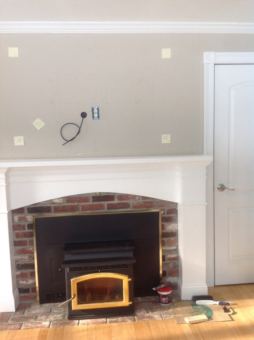 Extend fireplace mantel?