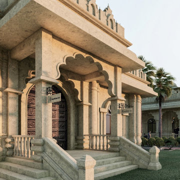 Hindu temple of Atlanta Design by ArchitectureDesigning.com