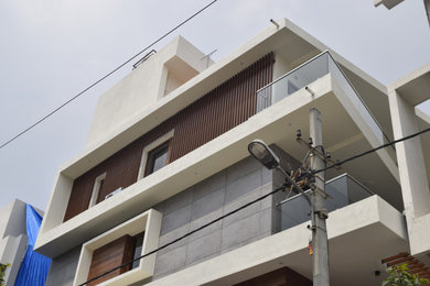 Home design - contemporary home design idea in Bengaluru