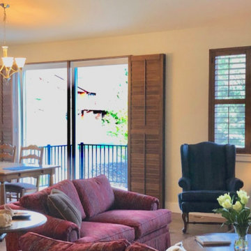 "Divider & Midrail" Plantation Shutter applications