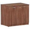 Alera Valencia Series Storage Cabinet, 34"x22 3/4"x29 1/2", Modern Walnut