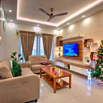 Mr. Jebaraj | Living Area | Brigade Lakefront , Bengaluru