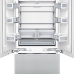 Thermador T36IT800NP 36" Freedom Built-In French Door Bottom-Freezer - Freezers