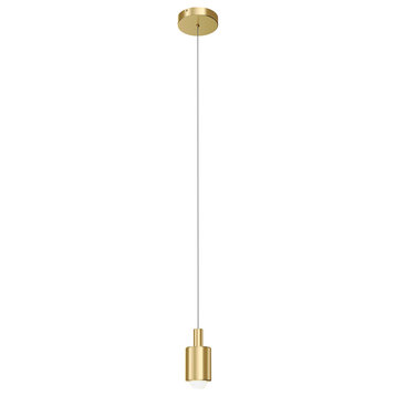 Keele Transitional Pendant in Champagne Gold