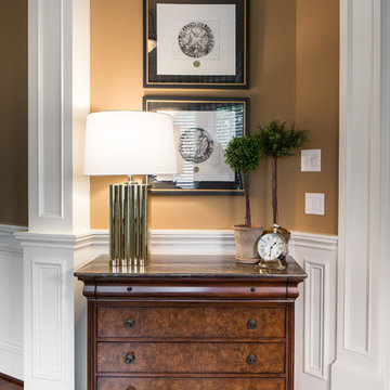 Neutral Elegant Living & Dining Room