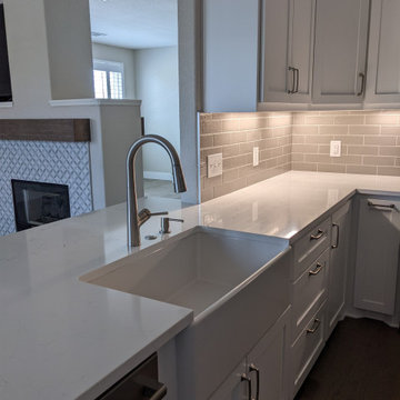 Modern farmhouse kitchen
