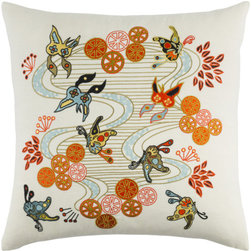 Chinese River (CI-001) - Decorative Pillows