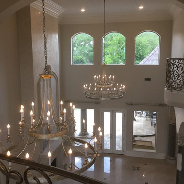 Venitian Plaster Fireplace