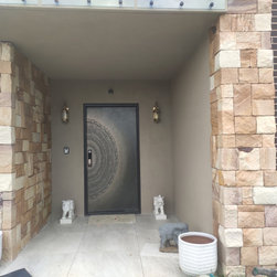 Colonial Ranch Australian Sandstone Wall Cladding Project - Wall Cladding & Stone Veneer