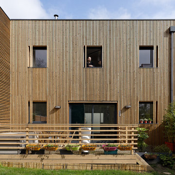 Maison B - façade jardin