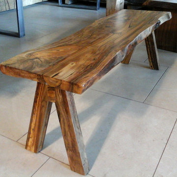 Solid Wood Bench