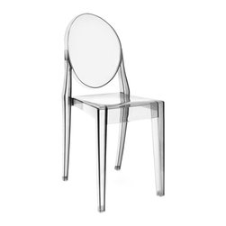 Specter Side Chair | Clear (Set of 2) - Dining Chairs