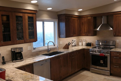 Example of a trendy kitchen design in Other