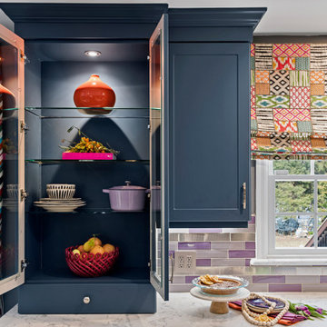 Colonial Blue Reface - Featured in House Beautiful Magazine