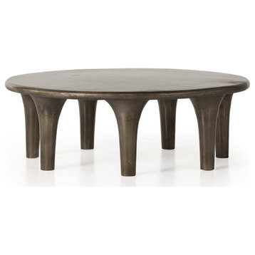Kelden Coffee Table-Aged Bronze