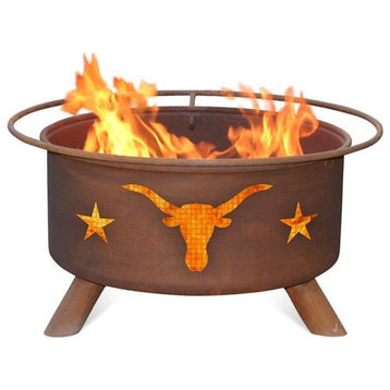 Patina Products  Texas Longhorn Fire Pit