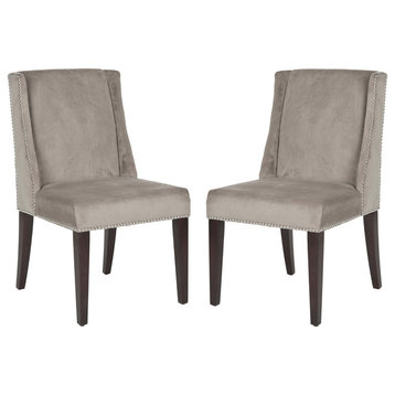 Safavieh Humphry Dining Chairs, Set of 2, Mushroom Taupe