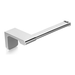 Maykke - Dash Bathroom Toilet Roll Holder, Wall Mounted Tissue Dispenser, Polished Chrome - Toilet Paper Holders