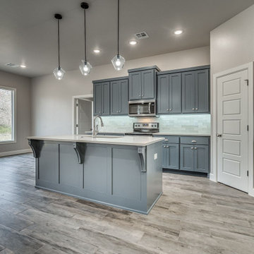 Tiny Blue Kitchen Upgrade in San Jose, CA