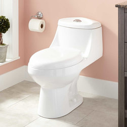 CROSBY DUAL-FLUSH ONE-PIECE ELONGATED TOILET - Toilets