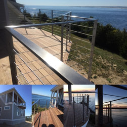 Custom Marine Grade Stainless Cable Rail (60+') - Home Fencing And Gates