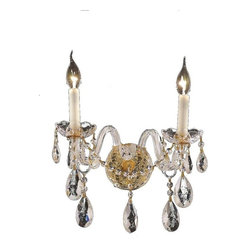 Elegant Lighting - Elegant Lighting 7829W2G/EC Wall Sconce Alexandria - Wall Sconces