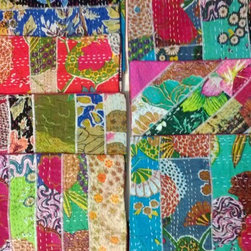 patchwork throw pillows - Decorative Pillows