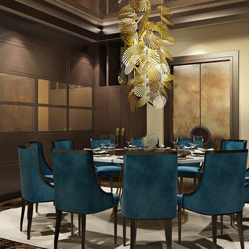 Best Interior Visualization for a Sublime Restaurant Design Project by ArchiCGI