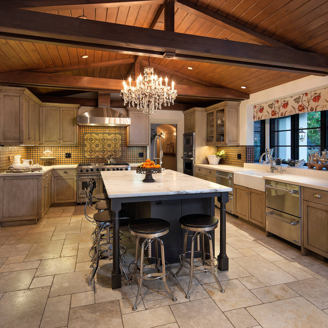 Renovated Montecito Mediterranean
