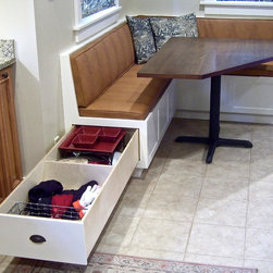 The American Craftsman Workshop - Todd A. Clippinger - Corner Banquette and Table - Dining Tables