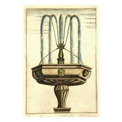 Consigned Bocklern Fountain, 1660, Print - Prints And Posters