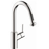 Hansgrohe 04286 Talis S² 1.75 GPM Pull-Down Prep Faucet - Chrome