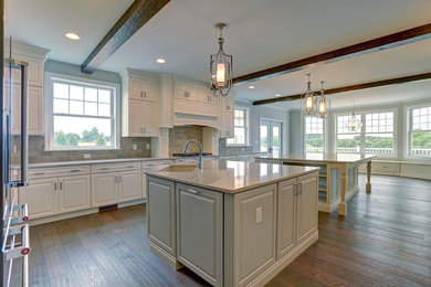 Inspiration for a transitional kitchen remodel in Other