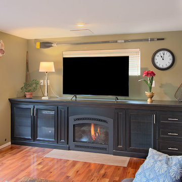 Lake Stevens Family Room and Powder Room