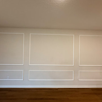 Classic Wall Molding - Living Room Orlando