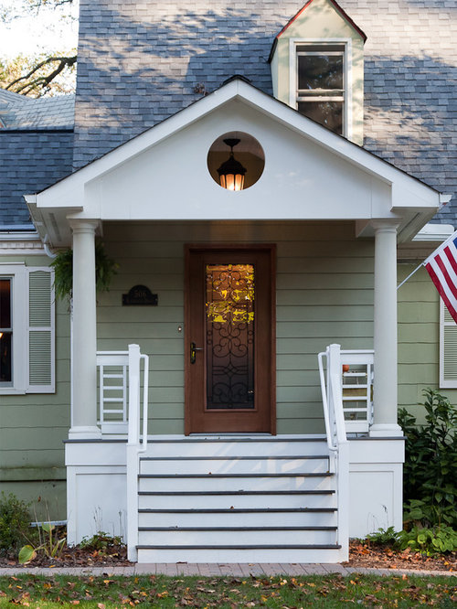 Gable Front Porch | Houzz