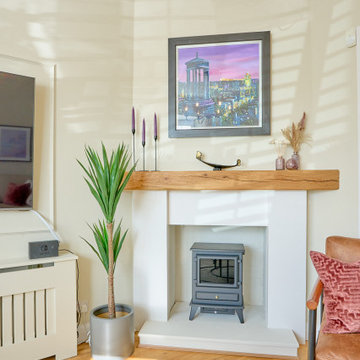 Modern Colonial Living Room - North London
