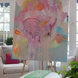 SOLD!!!   Art - Original Abstract Painting 60 x 48 - Paintings
