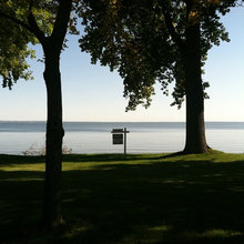 back yard (lake side)